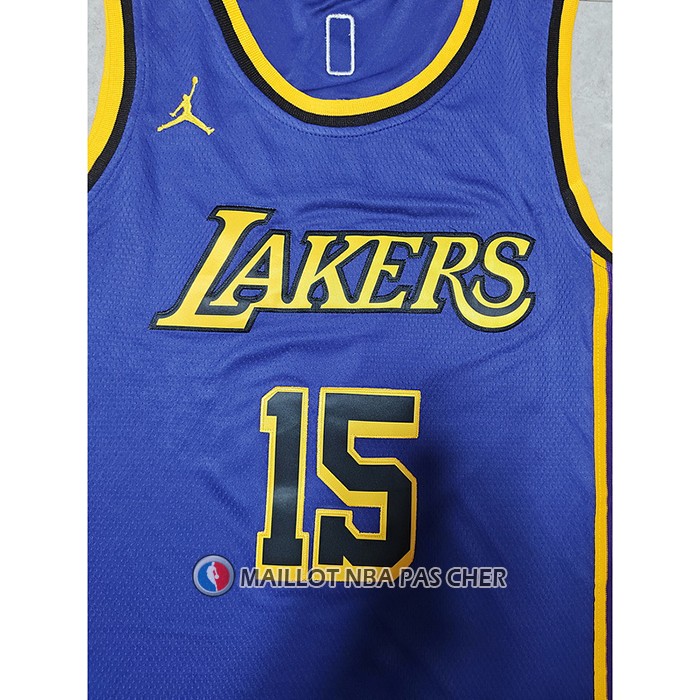 Maillot Los Angeles Lakers Austin Reaves NO 15 Statement 2022-23 Volet